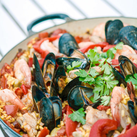 Paella on the Patio  ::  Wednesday, May 20, 2026  ::  6:00-8:30 p.m.